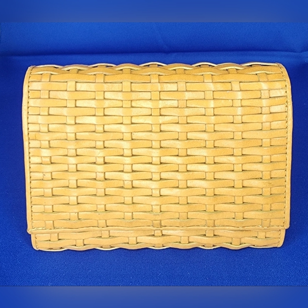 Vintage Talbots Woven Wallet